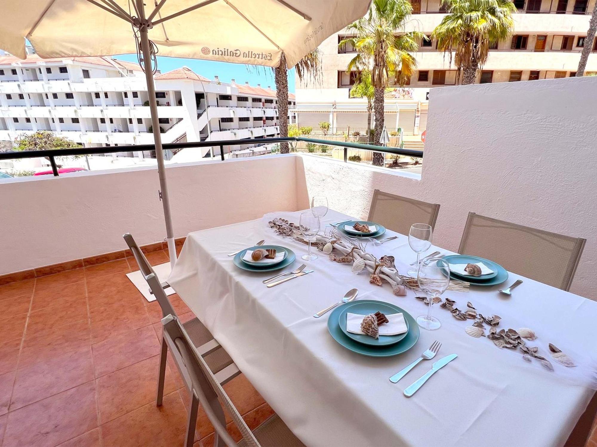 Encantador Apartamento Con Terraza, Los Cristianos Los Cristianos  Exterior foto