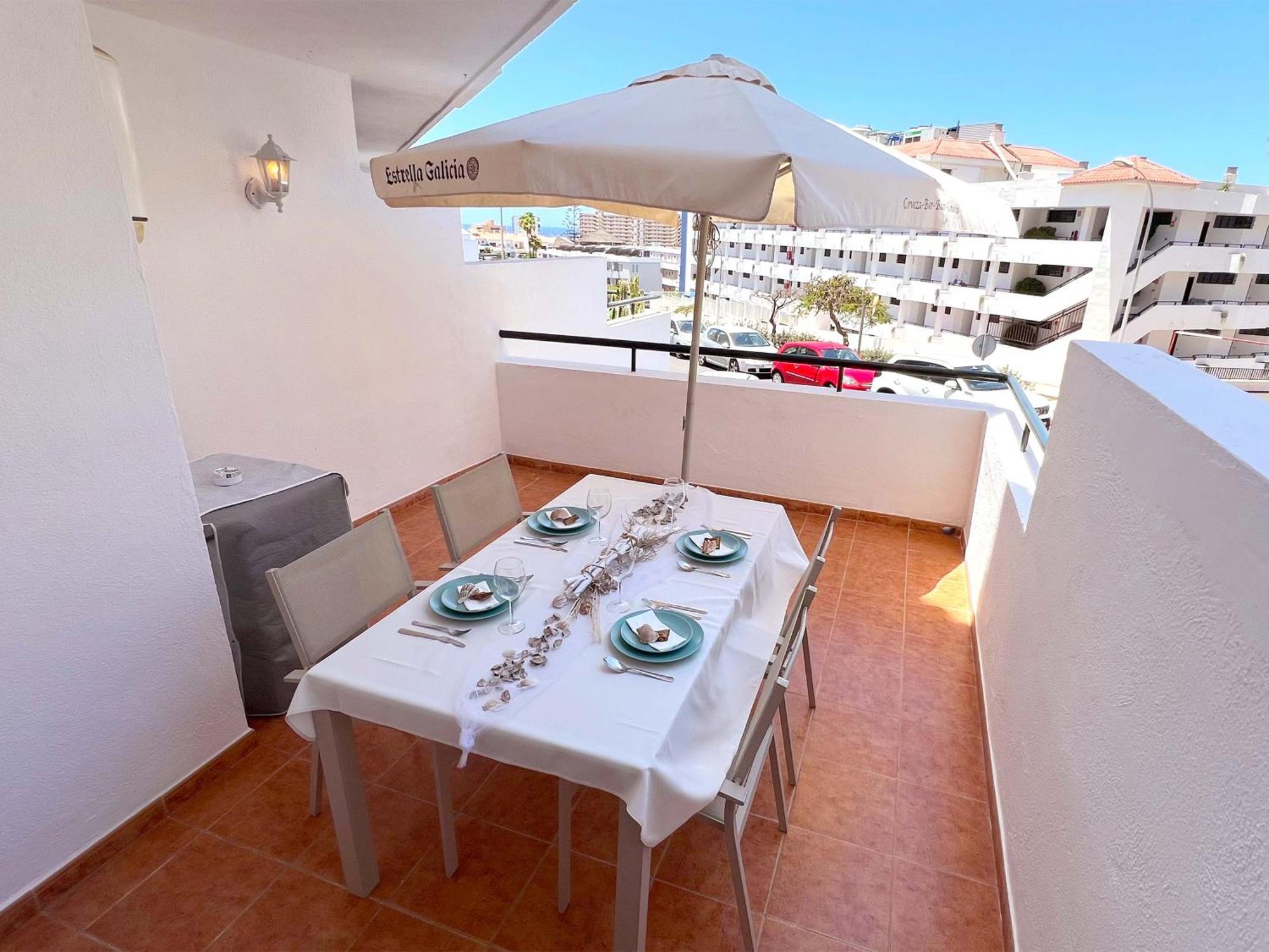 Encantador Apartamento Con Terraza, Los Cristianos Los Cristianos  Exterior foto