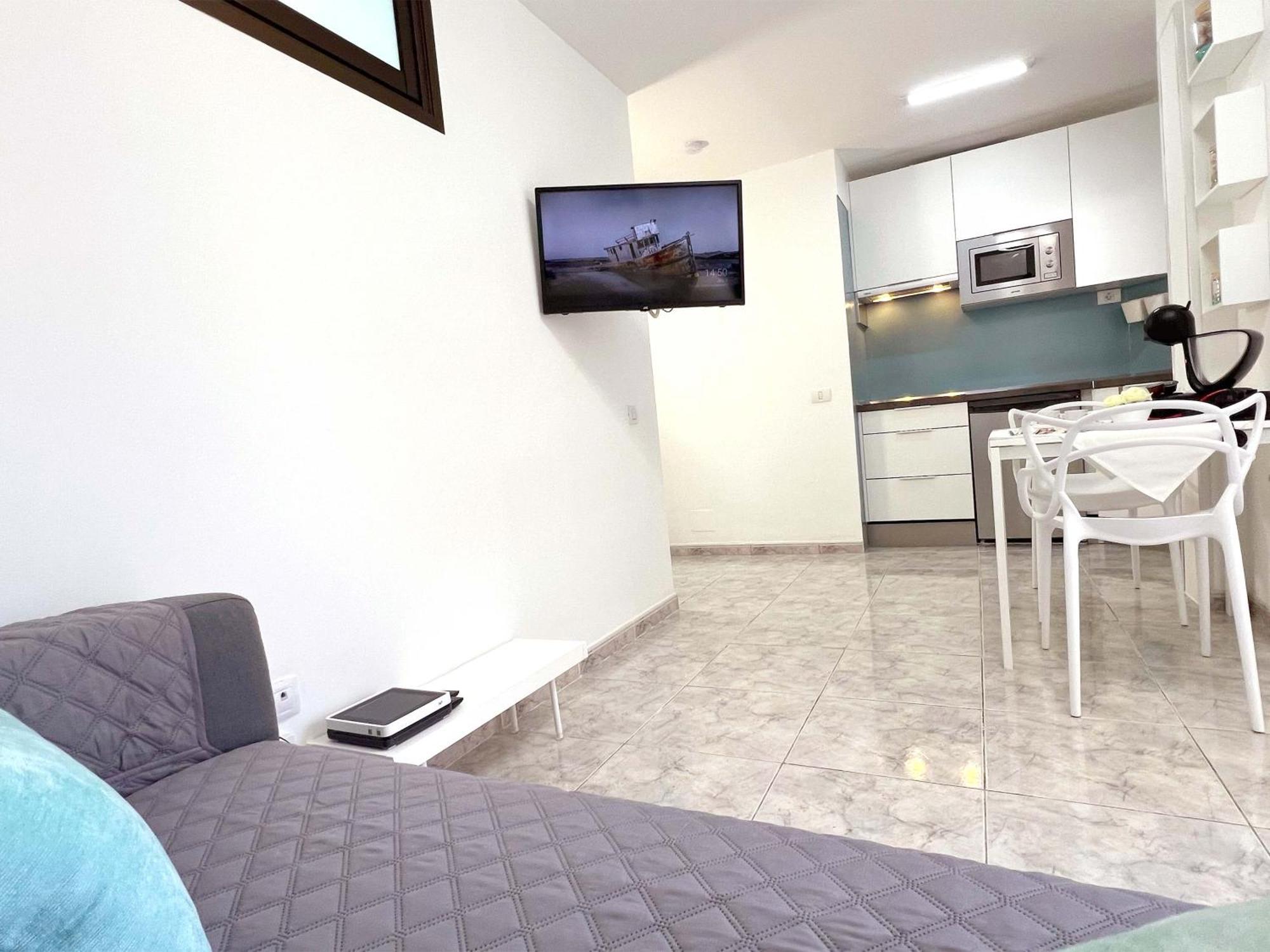 Encantador Apartamento Con Terraza, Los Cristianos Los Cristianos  Exterior foto